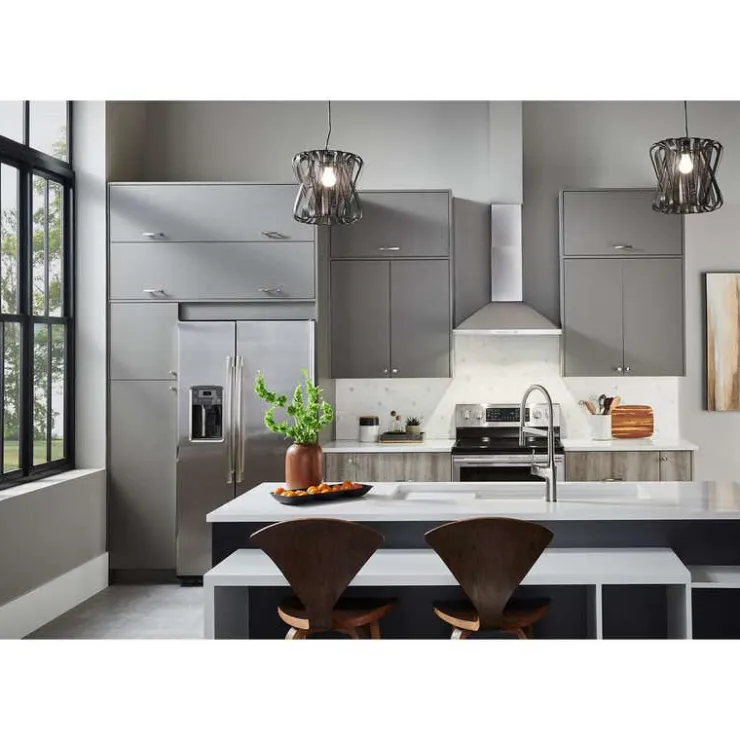 Broan Pyramidal Chimney Range Hood Wall Mount 30" , 450 CFM - BWP1304SS Stainless Steel New