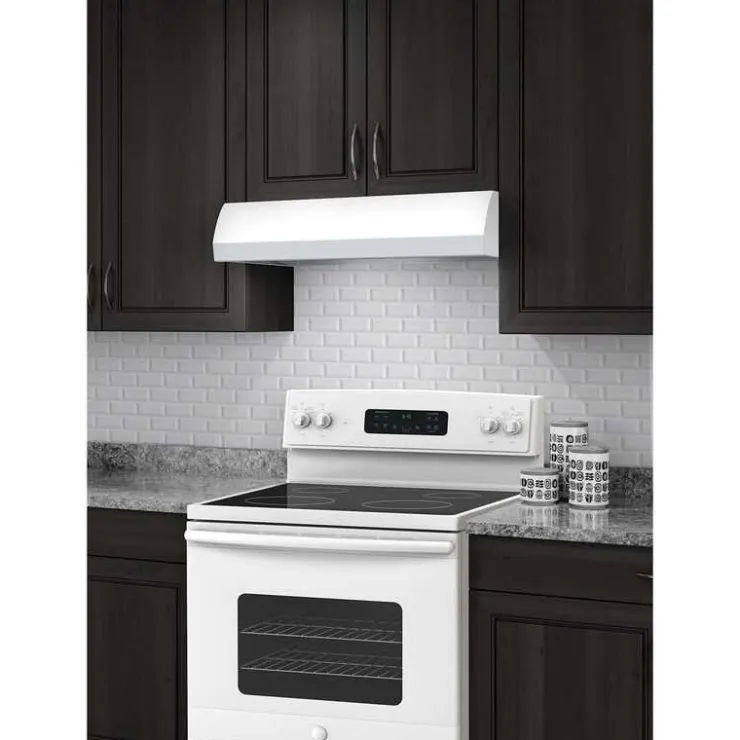 Broan Range Hood Standard 30" , 270 CFM - BXT130WWC White New