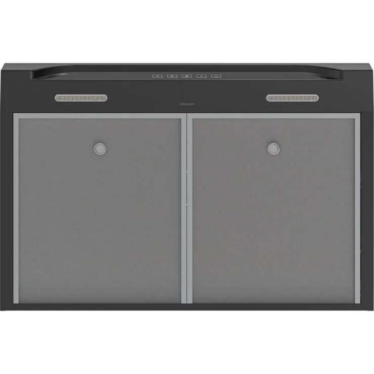 Broan Range Hood Standard 30" , 350 CFM - ALT2303BLS Black Stainless Outlet