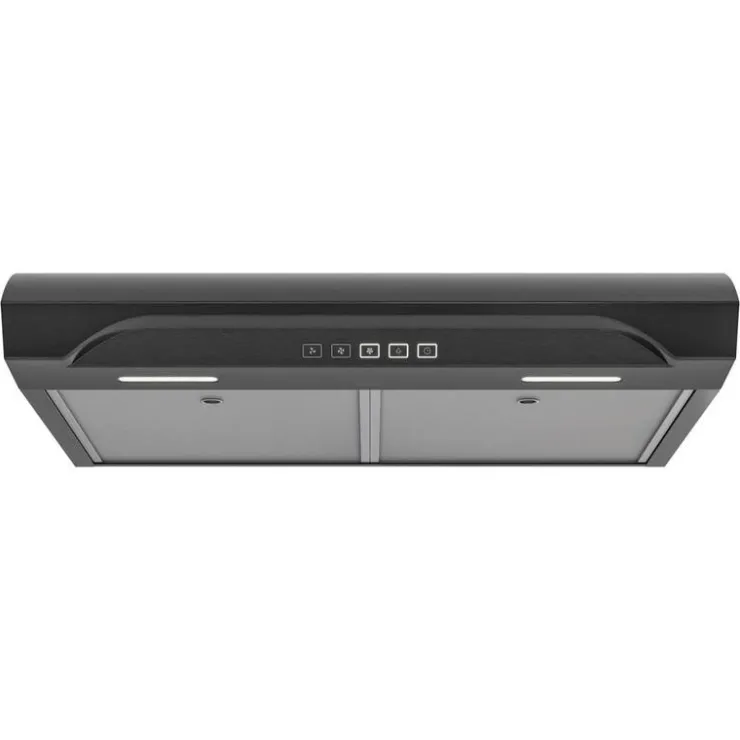 Broan Range Hood Standard 30" , 350 CFM - ALT2303BLS Black Stainless Outlet