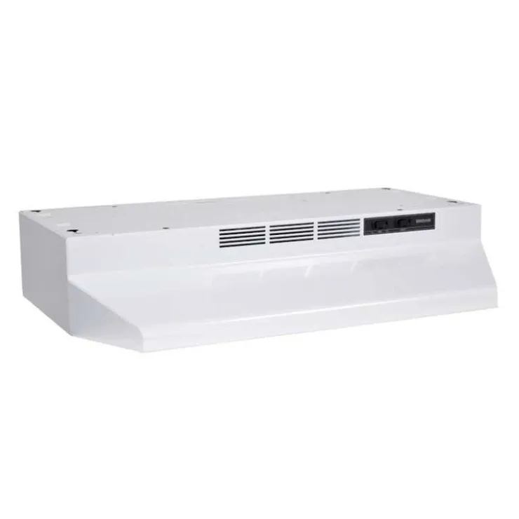 Broan Range Hood Standard 24" , 210 CFM - BU224WH White Online