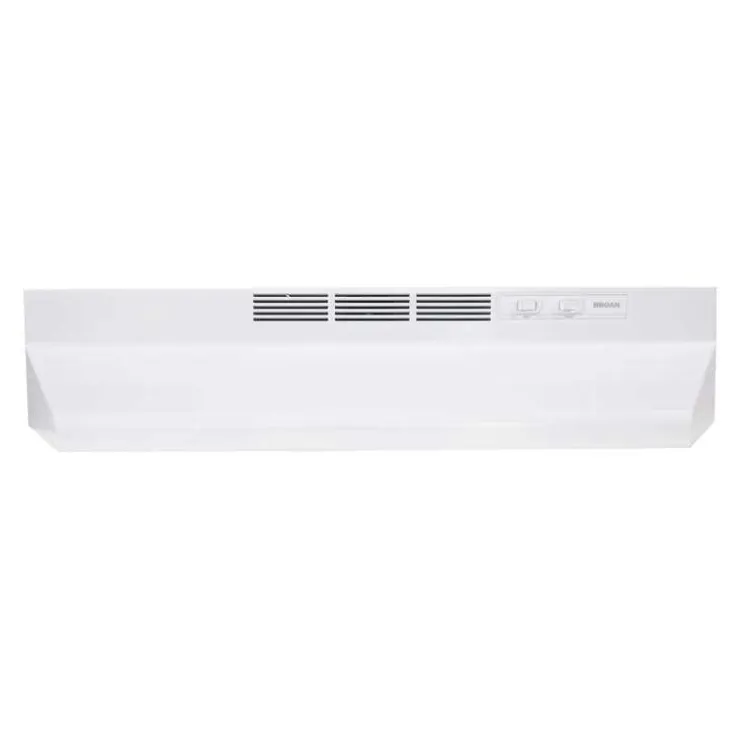 Broan Range Hood Standard 30" , 210 CFM - BU230WW White Discount