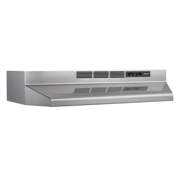 Broan Range Hood Standard 24" , 210 CFM - BU224SF Stainless Steel