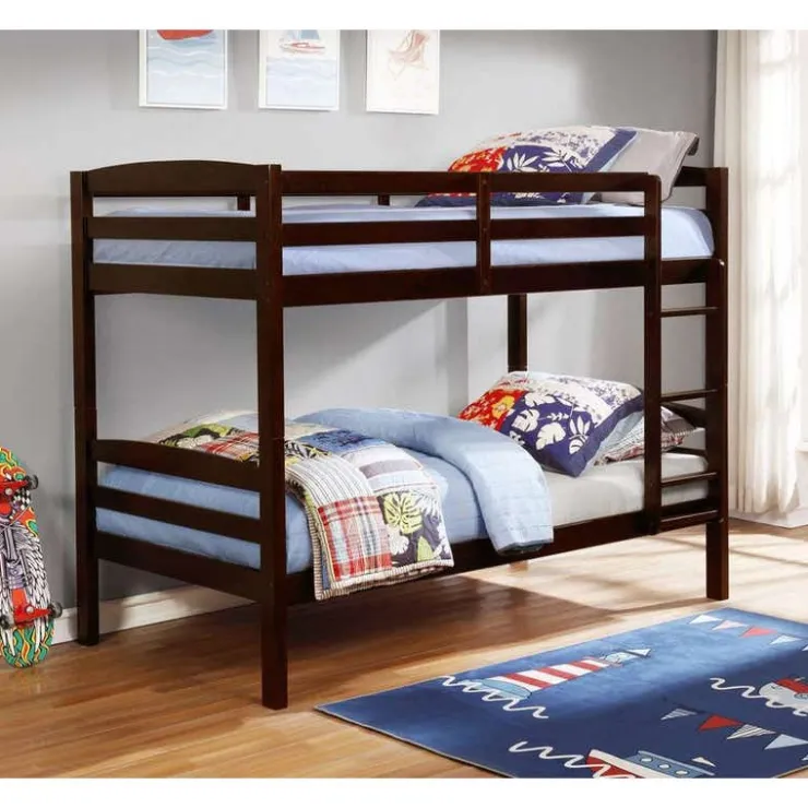Brown Bunk Bed - 39"/39" Expresso Outlet