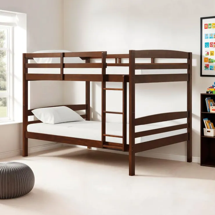 Brown Bunk Bed - 54"/54" Brun Discount