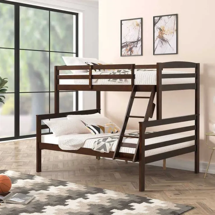 Brown Bunk Bed - 39"/54" Expresso Clearance