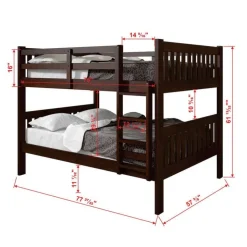 Bunk Bed 54/54 Brown