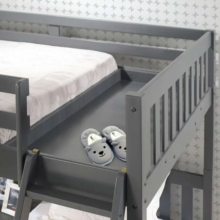 Bunk Bed 2 x 39"/54" Dark Grey Sale