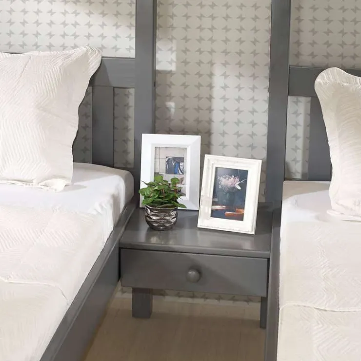 Bunk Bed 2 x 39"/54" Dark Grey Sale