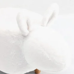Bunny-Shaped Kids Pouf – 26.4" x 14.2" x 14.6" White Discount