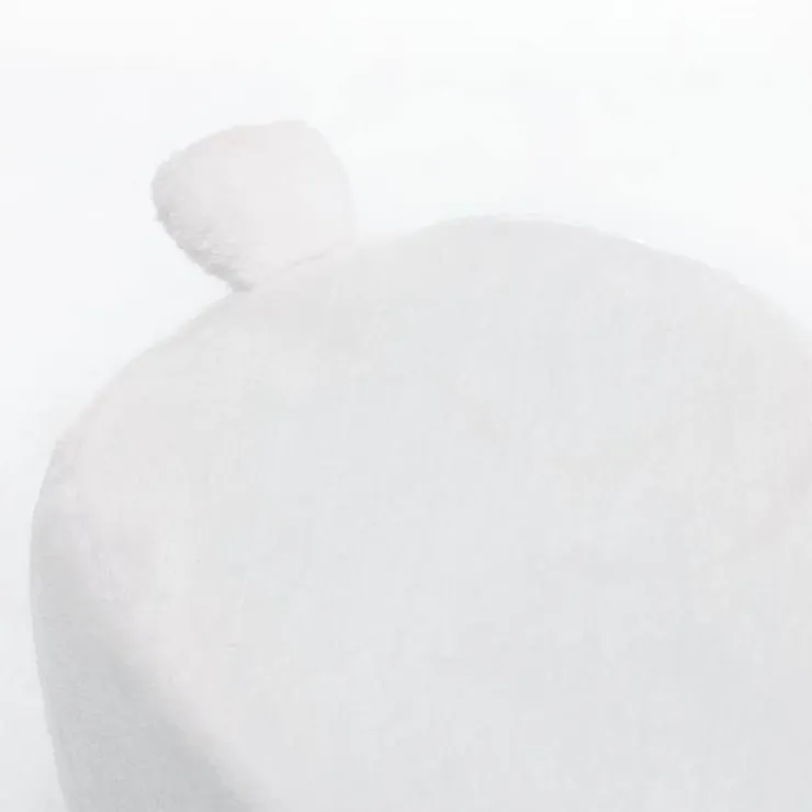 Bunny-Shaped Kids Pouf – 26.4" x 14.2" x 14.6" White Discount