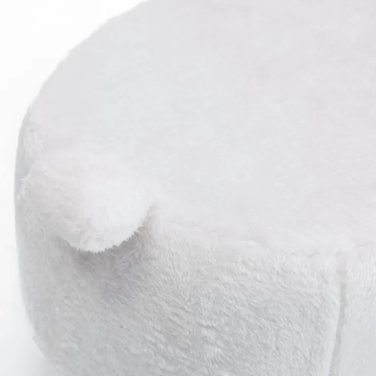 Bunny-Shaped Kids Pouf – 26.4" x 14.2" x 14.6" White Discount