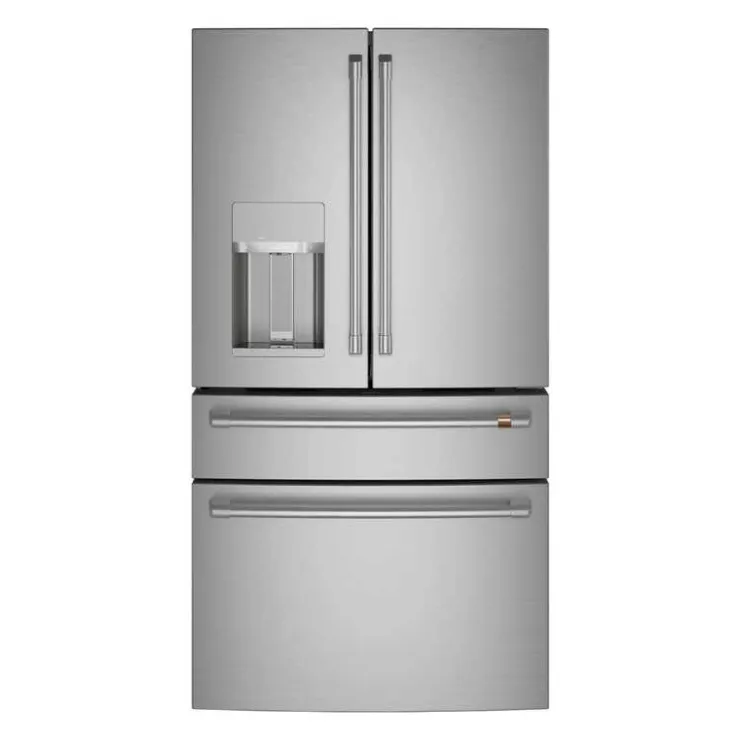 GE Café CAFE 27.8 Cu Ft 36 In Refrigerator Bottom Freezer, French door - CVE28DP2NS1 Stainless Steel New