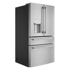 GE Café CAFE 27.8 Cu Ft 36 In Refrigerator Bottom Freezer, French door - CVE28DP2NS1 Stainless Steel New