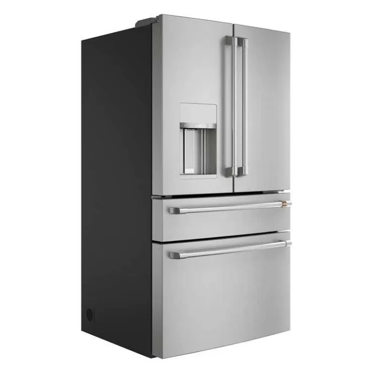 GE Café CAFE 27.8 Cu Ft 36 In Refrigerator Bottom Freezer, French door - CVE28DP2NS1 Stainless Steel New