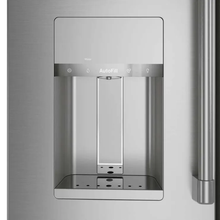 GE Café CAFE 27.8 Cu Ft 36 In Refrigerator Bottom Freezer, French door - CVE28DP2NS1 Stainless Steel New