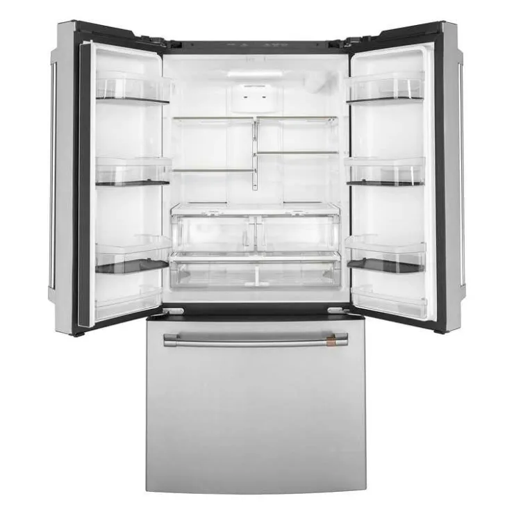 GE Café CAFE 18.6 Cu Ft 33 In Refrigerator Bottom Freezer, French door - CWE19SP2NS1 Stainless Steel New