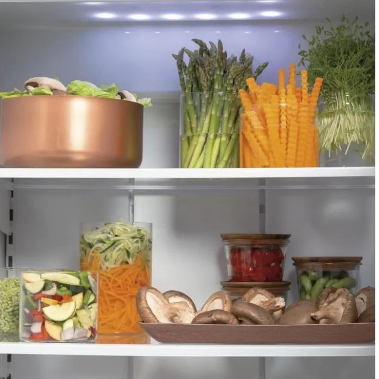 GE Café CAFE 25 Cu Ft 42 In Refrigerator Side by side - CSB42WP2NS1 Stainless Steel Hot