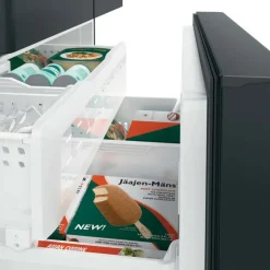 GE Café CAFE 23.1 Cu Ft 36 In Refrigerator Bottom Freezer, French door - CWE23SP3MD1 Black Outlet
