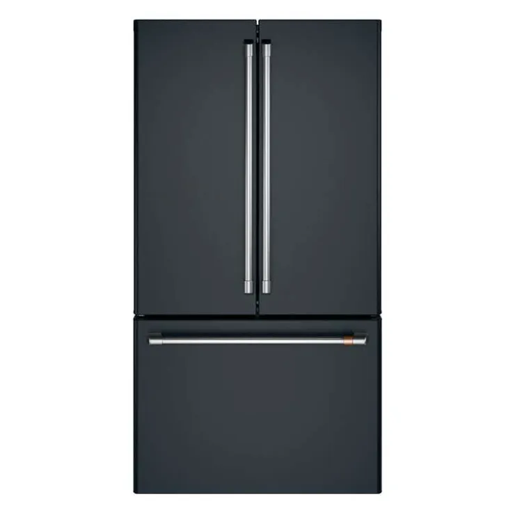 GE Café CAFE 23.1 Cu Ft 36 In Refrigerator Bottom Freezer, French door - CWE23SP3MD1 Black Outlet