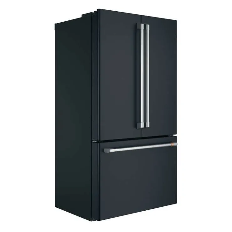 GE Café CAFE 23.1 Cu Ft 36 In Refrigerator Bottom Freezer, French door - CWE23SP3MD1 Black Outlet