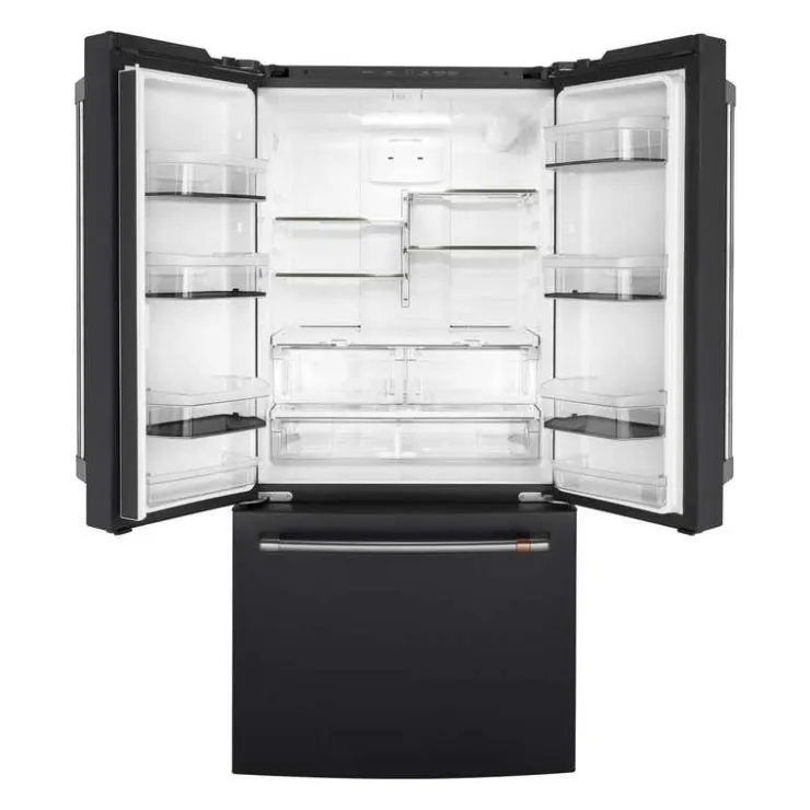 GE Café CAFE 18.6 Cu Ft 33 In Refrigerator Bottom Freezer, French door - CWE19SP3ND1 Black Discount
