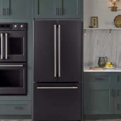 GE Café CAFE 18.6 Cu Ft 33 In Refrigerator Bottom Freezer, French door - CWE19SP3ND1 Black Discount