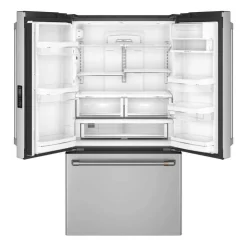GE Café CAFE 23.1 Cu Ft 36 In Refrigerator Bottom Freezer, French door - CWE23SP2MS1 Stainless Steel Outlet