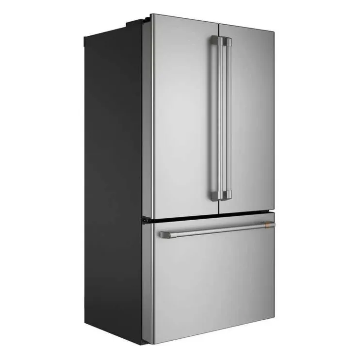 GE Café CAFE 23.1 Cu Ft 36 In Refrigerator Bottom Freezer, French door - CWE23SP2MS1 Stainless Steel Outlet