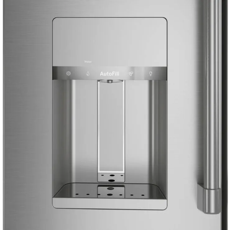 GE Café CAFE 22,3 Cu Ft 36 In Refrigerator Bottom Freezer, French door - CXE22DP2PS1 Stainless Steel Discount