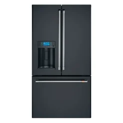 GE Café CAFE 22.2 Cu Ft 36 In Refrigerator Bottom Freezer, French door - CYE22TP3MD1 Black Sale