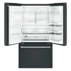 GE Café CAFE 22.2 Cu Ft 36 In Refrigerator Bottom Freezer, French door - CYE22TP3MD1 Black Sale