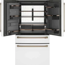 GE Café CAFE 22,3 Cu Ft 36 In Refrigerator Bottom Freezer, French door - CXE22DP4PW2 Stainless Steel Best