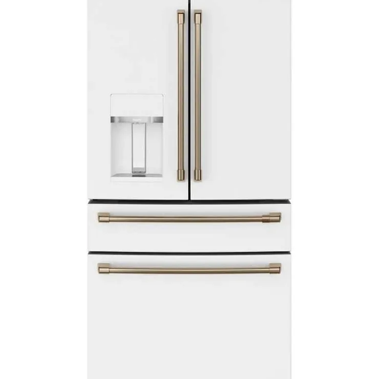 GE Café CAFE 22,3 Cu Ft 36 In Refrigerator Bottom Freezer, French door - CXE22DP4PW2 Stainless Steel Best