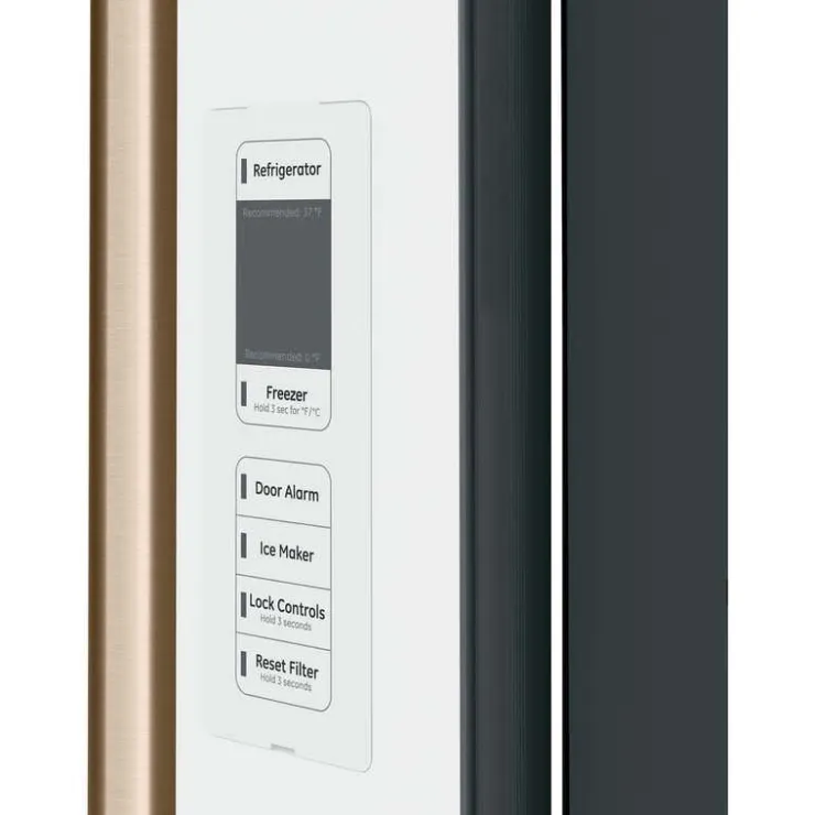 GE Café CAFE 23.1 Cu Ft 36 In Refrigerator Bottom Freezer, French door - CWE23SP4MW2 White New