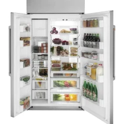 GE Café CAFE 29,6 Cu Ft 48 In Refrigerator Side by side - CSB48WP2NS1 Stainless Steel New