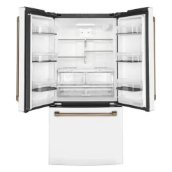 GE Café CAFE 18.6 Cu Ft 33 In Refrigerator Bottom Freezer, French door - CWE19SP4NW2 White Sale