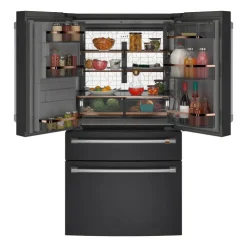 GE Café CAFE 36 In 22,3 Cu Ft Refrigerator Bottom Freezer, French door - CXE22DP3PD1 black Hot