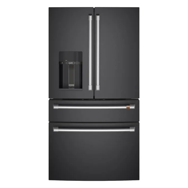 GE Café CAFE 36 In 22,3 Cu Ft Refrigerator Bottom Freezer, French door - CXE22DP3PD1 black Hot