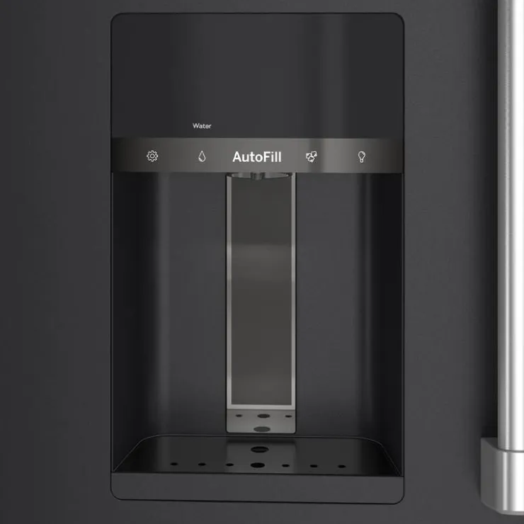 GE Café CAFE 36 In 22,3 Cu Ft Refrigerator Bottom Freezer, French door - CXE22DP3PD1 black Hot