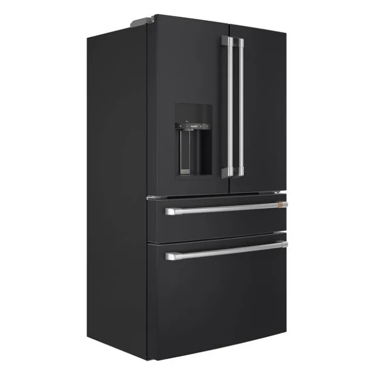 GE Café CAFE 36 In 22,3 Cu Ft Refrigerator Bottom Freezer, French door - CXE22DP3PD1 black Hot
