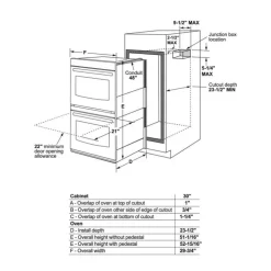 GE Café CAFE Built-In Wall Oven 30