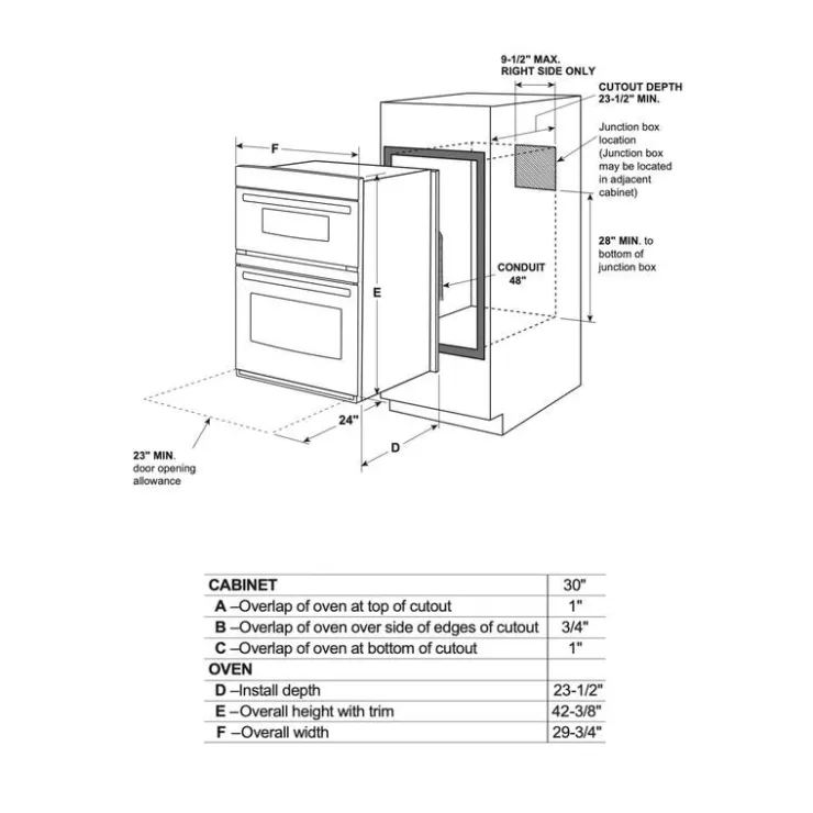 GE Café CAFE Built-In Wall Oven 30" Electric - CTC912P2NS1 Stainless Steel