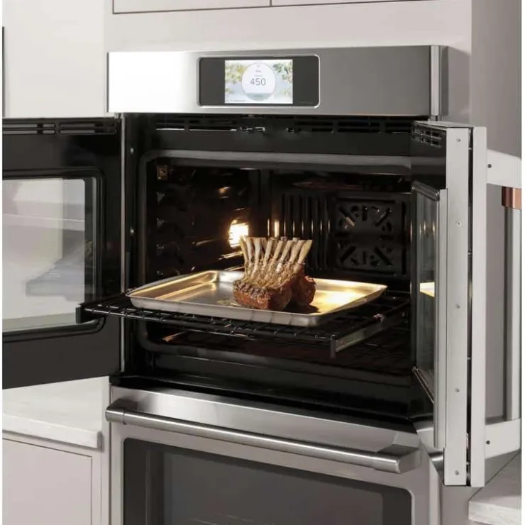 GE Café CAFE Built-In Wall Oven 30" Electric - CTD90FP2NS1 Stainless Steel