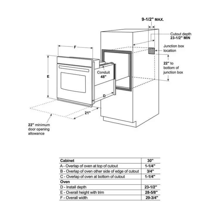 GE Café CAFE Built-In Wall Oven 30" Electric - CTS70DP2NS1 Stainless Steel Discount
