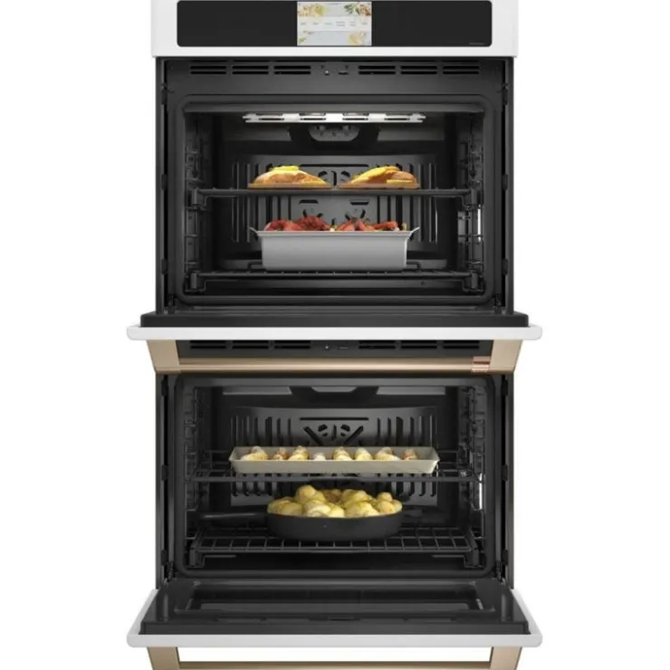 GE Café CAFE Built-In Wall Oven 30" Electric - CTD90DP4NW2 White Sale
