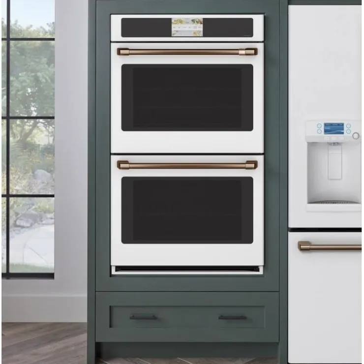 GE Café CAFE Built-In Wall Oven 30" Electric - CTD90DP4NW2 White Sale