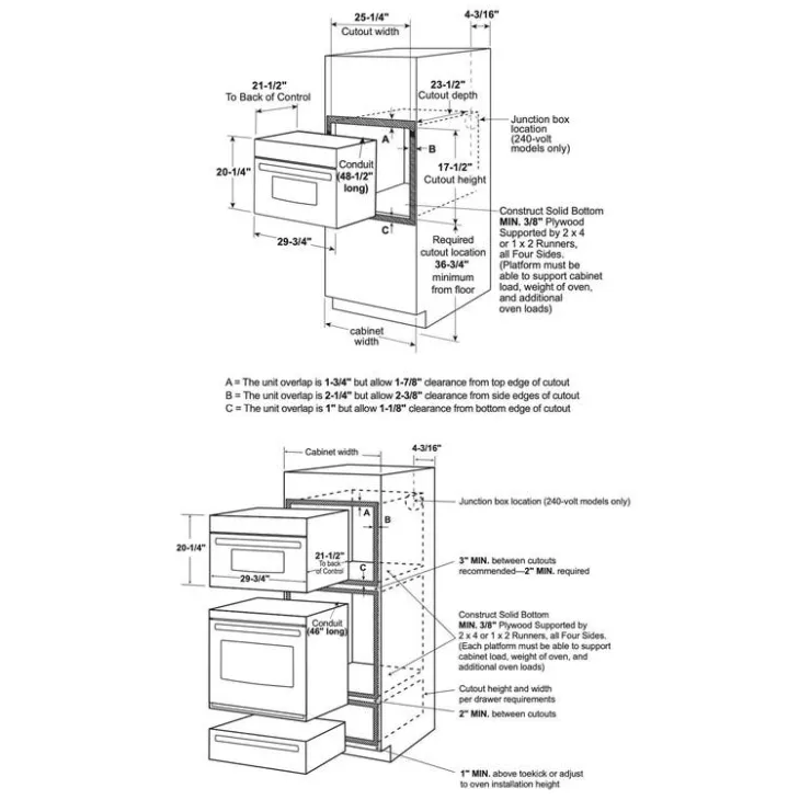 GE Café CAFE Built-In Wall Oven 30" - CSB913P4VW2 White Clearance