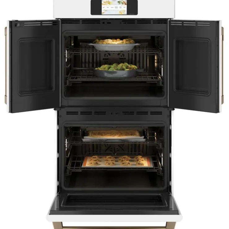 GE Café CAFE Built-In Wall Oven 30" Electric - CTD90FP4NW2 White Discount