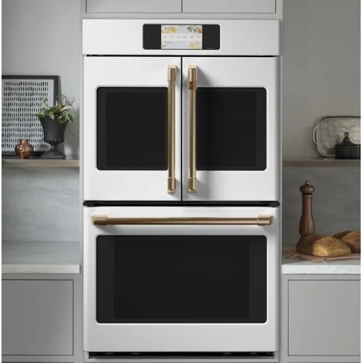 GE Café CAFE Built-In Wall Oven 30" Electric - CTD90FP4NW2 White Discount